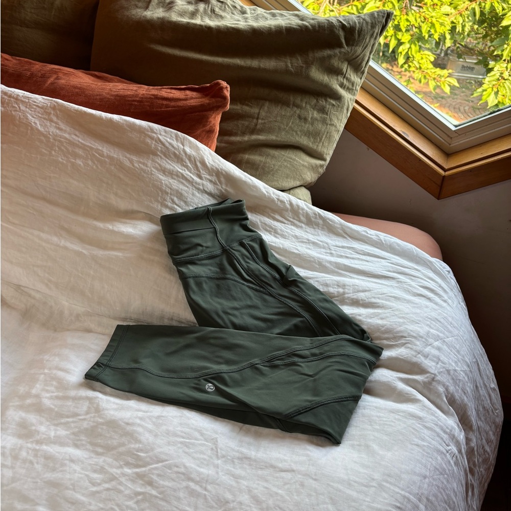lululemon athletica Olive Green Leggings